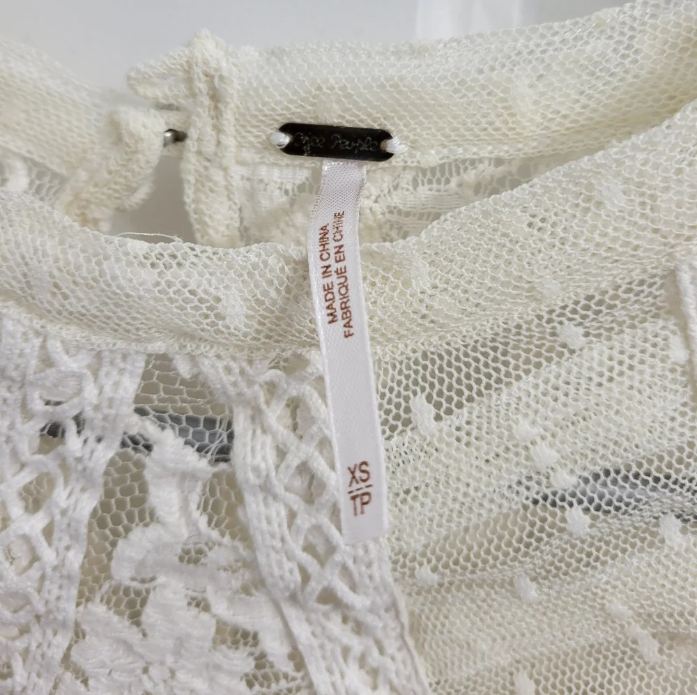 Free People Lace Blouse